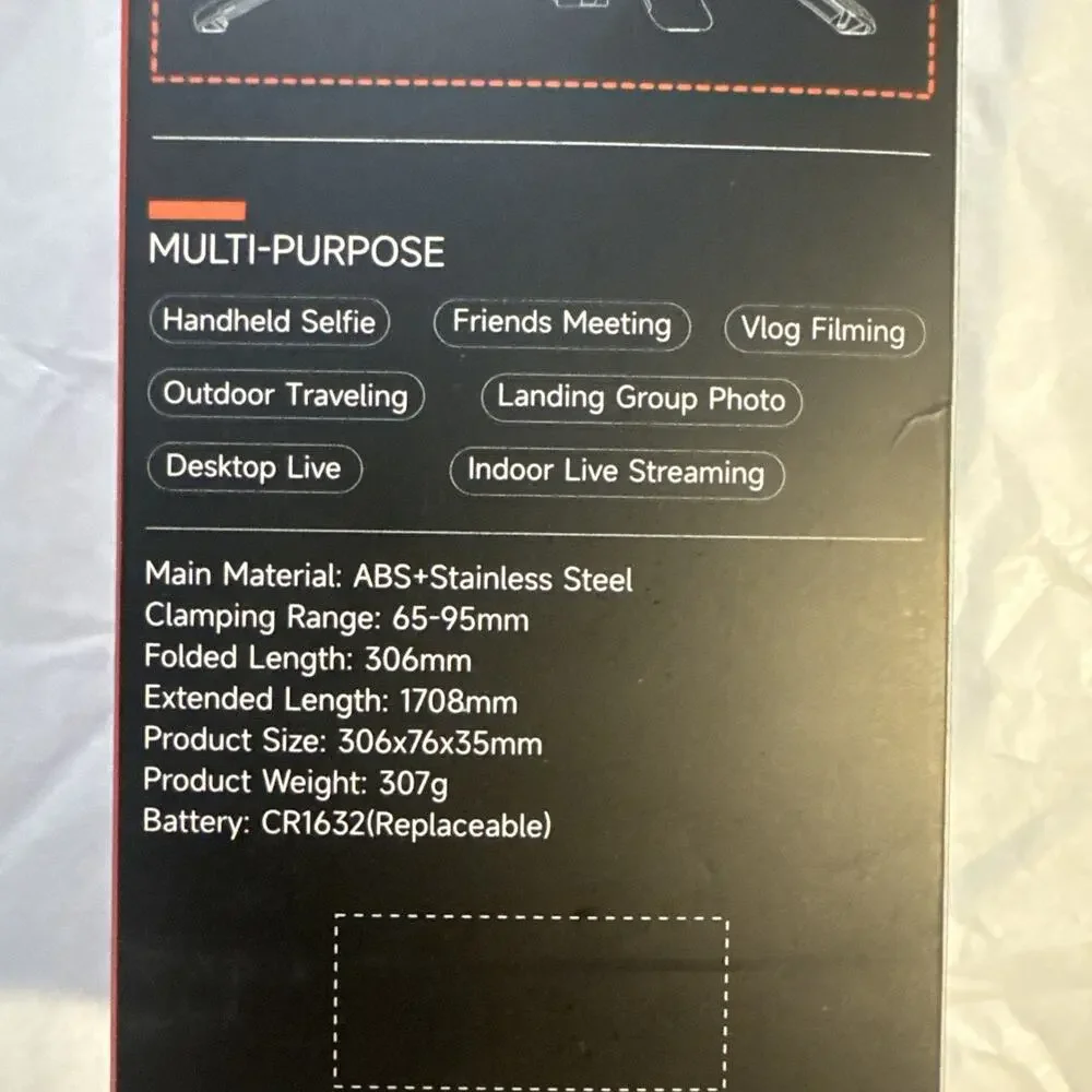 F16 Selfie Stick Tripod With 1708 Mm